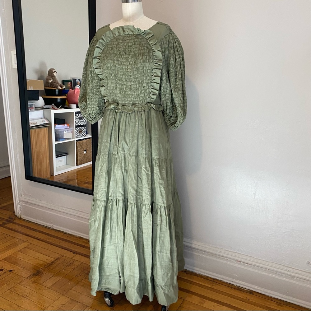 Sea New York Green Maxi Dress